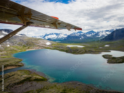 Wallpaper Mural Aerial view of Katmai National Park wilderness from sea plane Torontodigital.ca