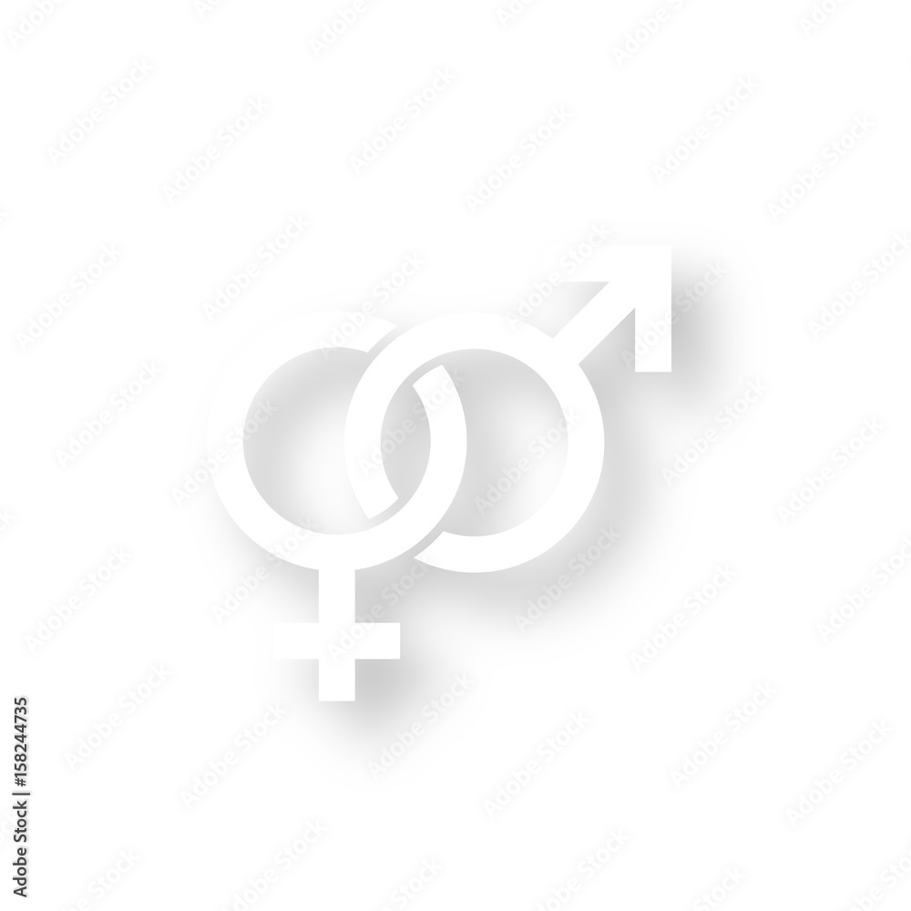Icon mit Schatten - Sexualität Icon mit Schatten - Sexualität