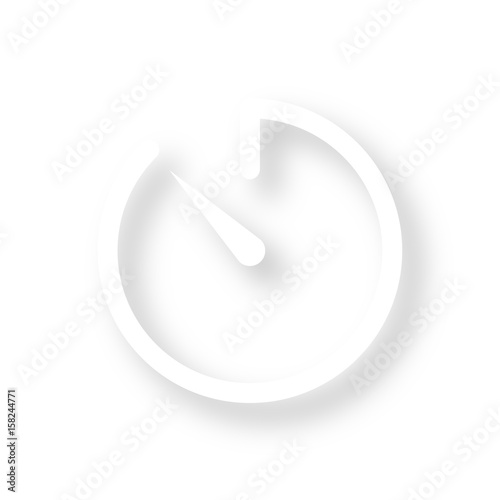 Icon mit Schatten - Timer
