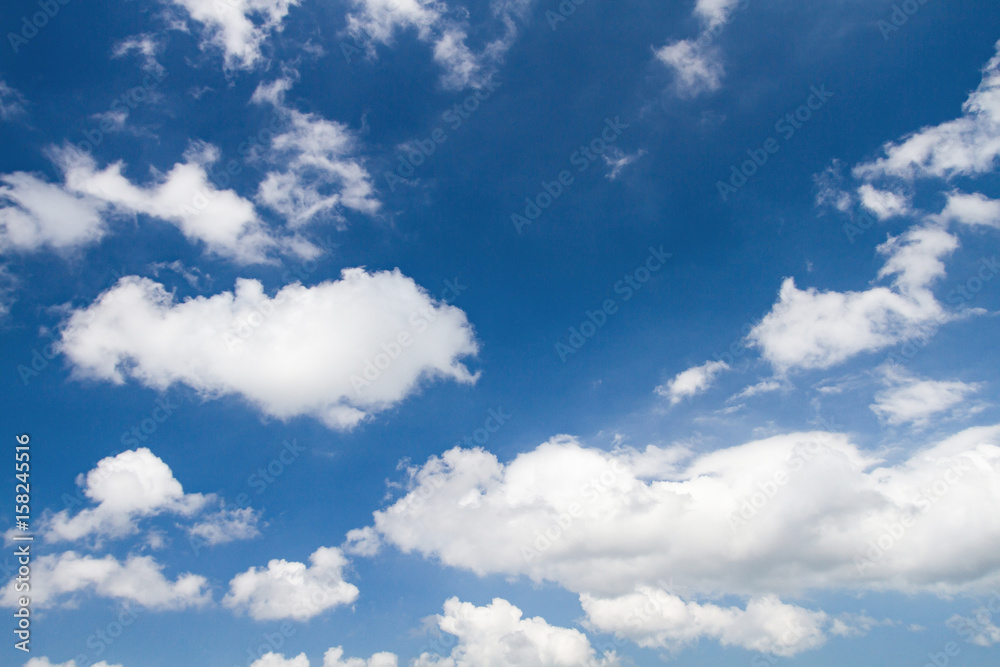Beautiful blue sky with cloud use for background Beautiful blue sky with cloud use for background
