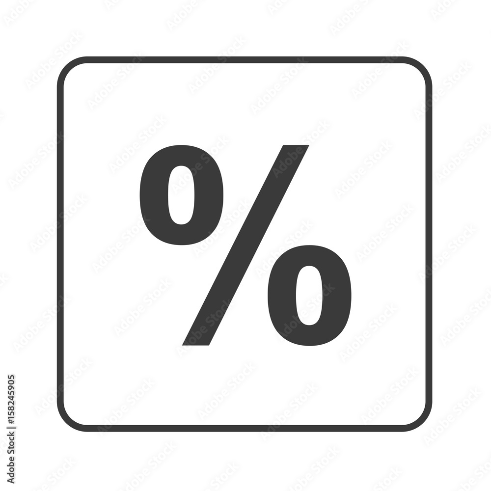 Prozent - Angebot - Simple App Icon Prozent - Angebot - Simple App Icon