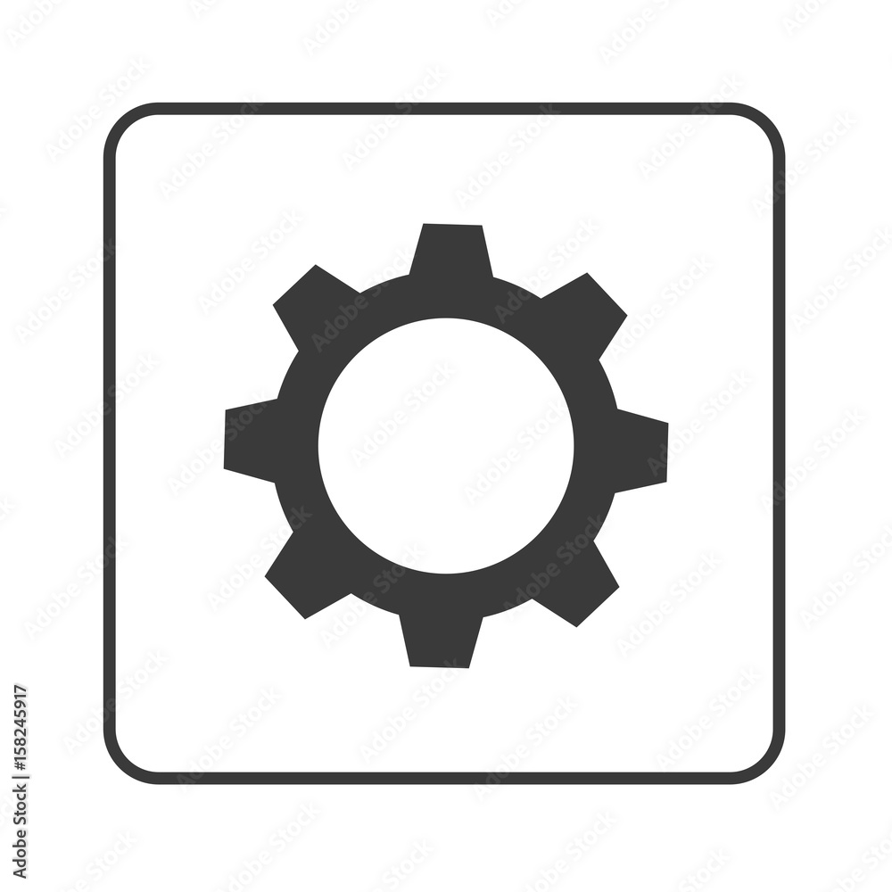 Zahnrad - Optionen - Simple App Icon
