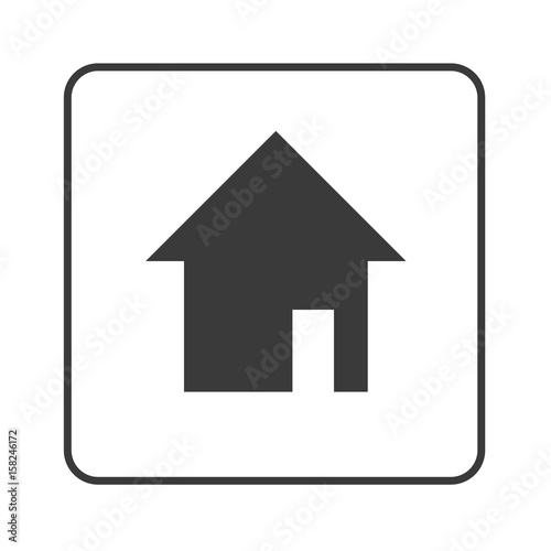 Haus - Immobilien - Simple App Icon