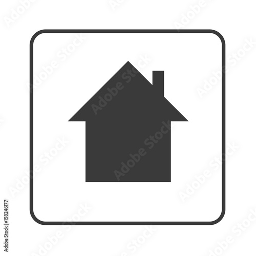 Haus - Wohnungssuche - Simple App Icon