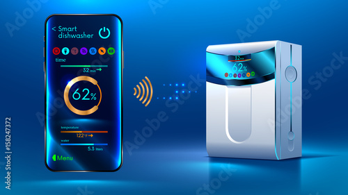 Smart dishwasher iot