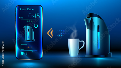 smart kettle. iot