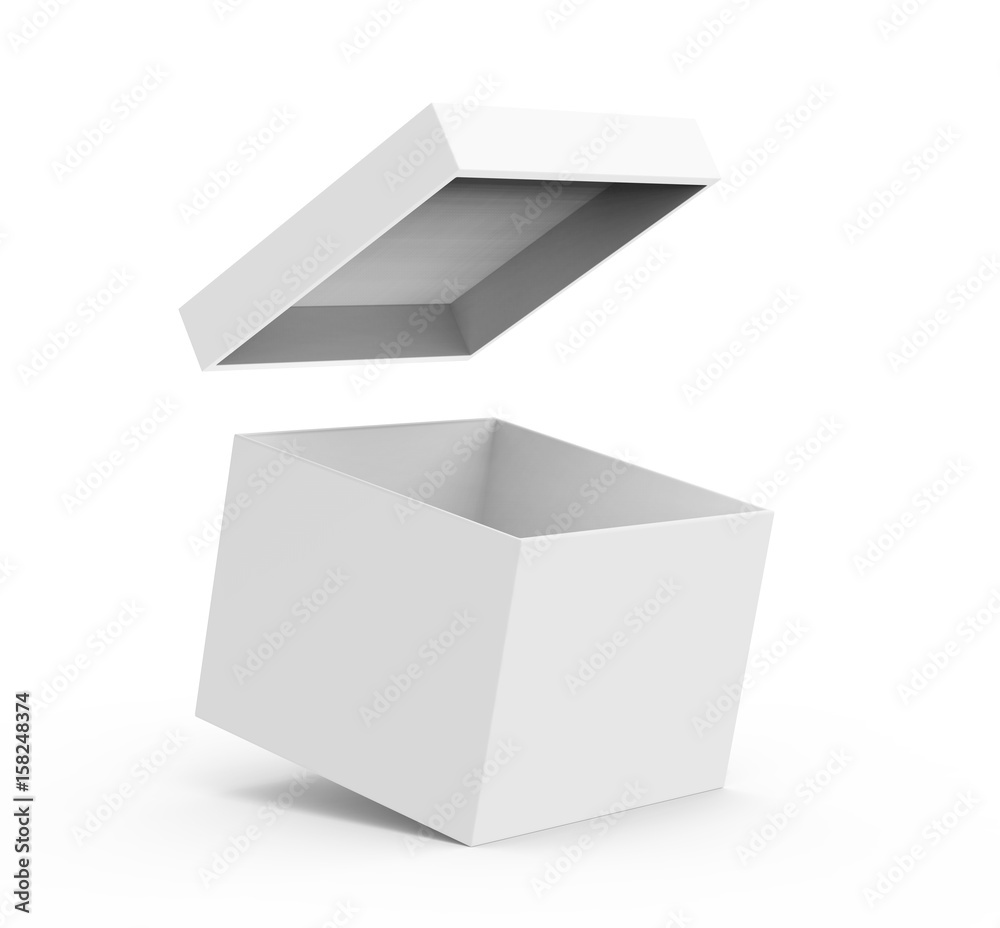blank paper box blank paper box
