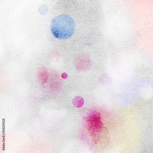 aquarell pastell lichter kreise