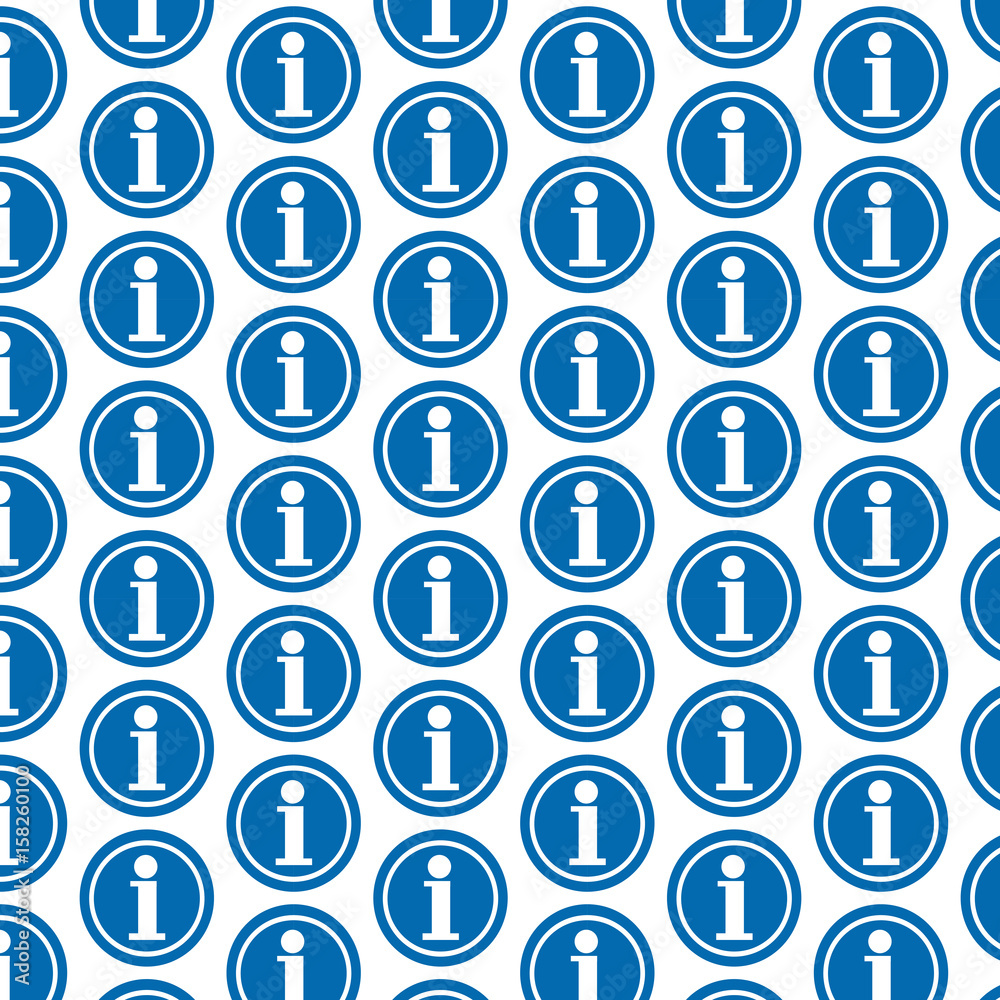 Pattern background Information icon Pattern background Information icon