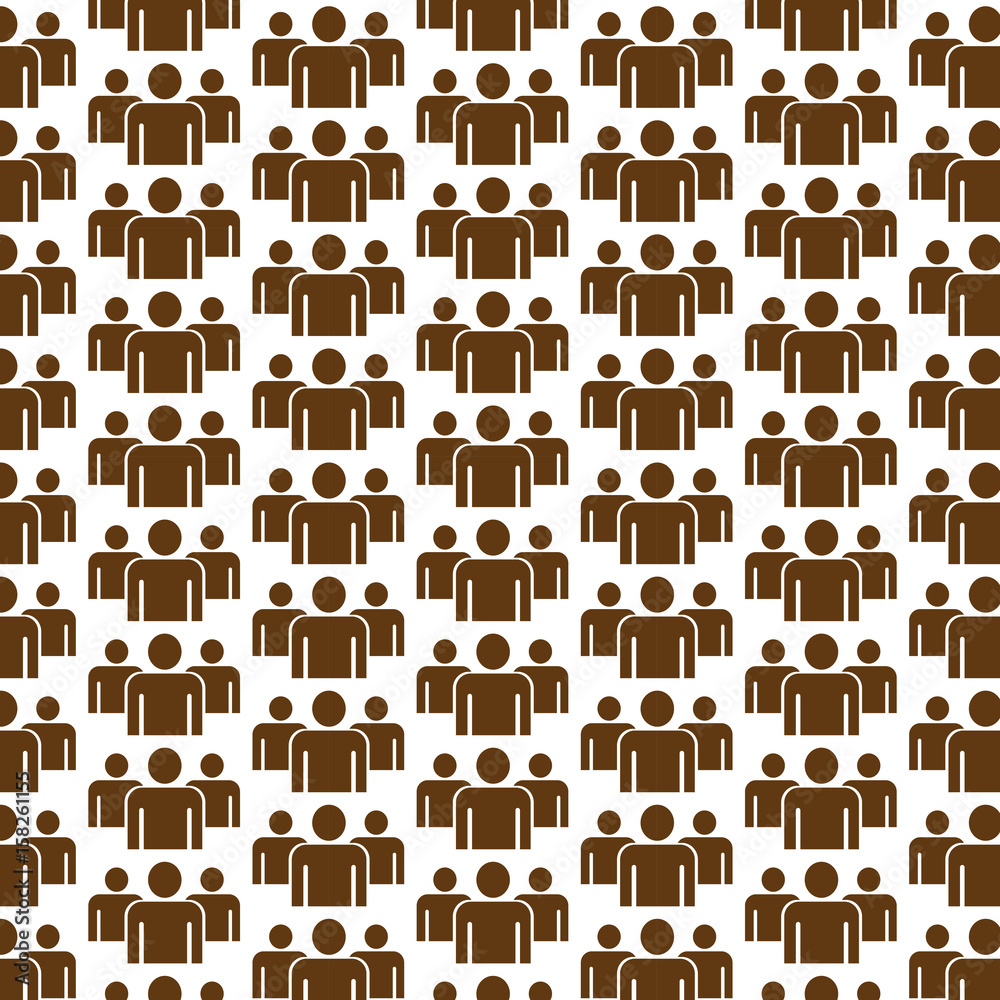 Pattern background Person symbol User sign icon Pattern background Person symbol User sign icon