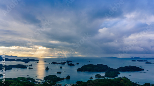 99 Islands (Kujukushima) In Sasebo, Nagasaki, Japan.