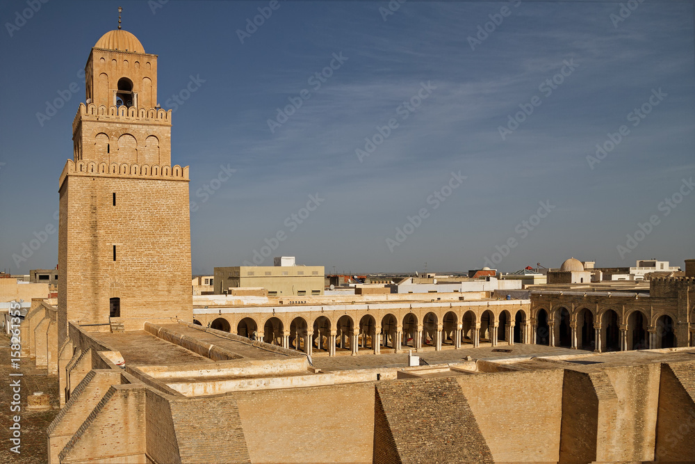 Great mosque of Kairouan, Tunisia, Africa