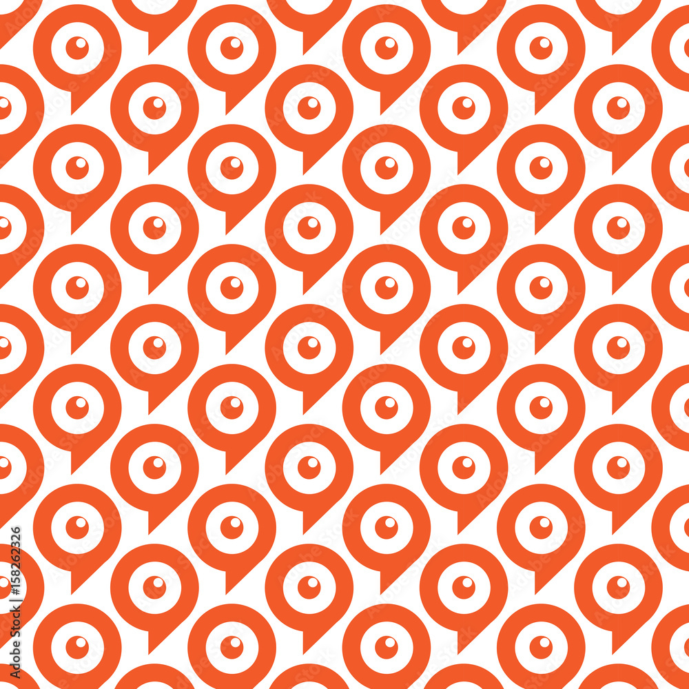 Pattern background target bubble icon