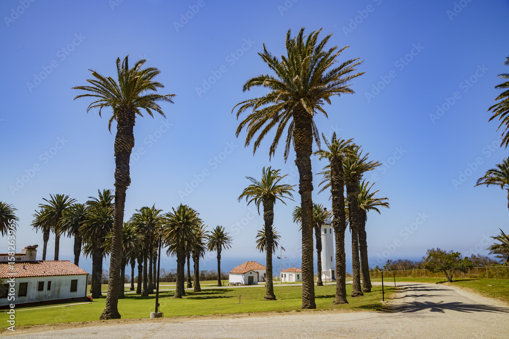 Beautiful landscape around Vicente Lighthouse