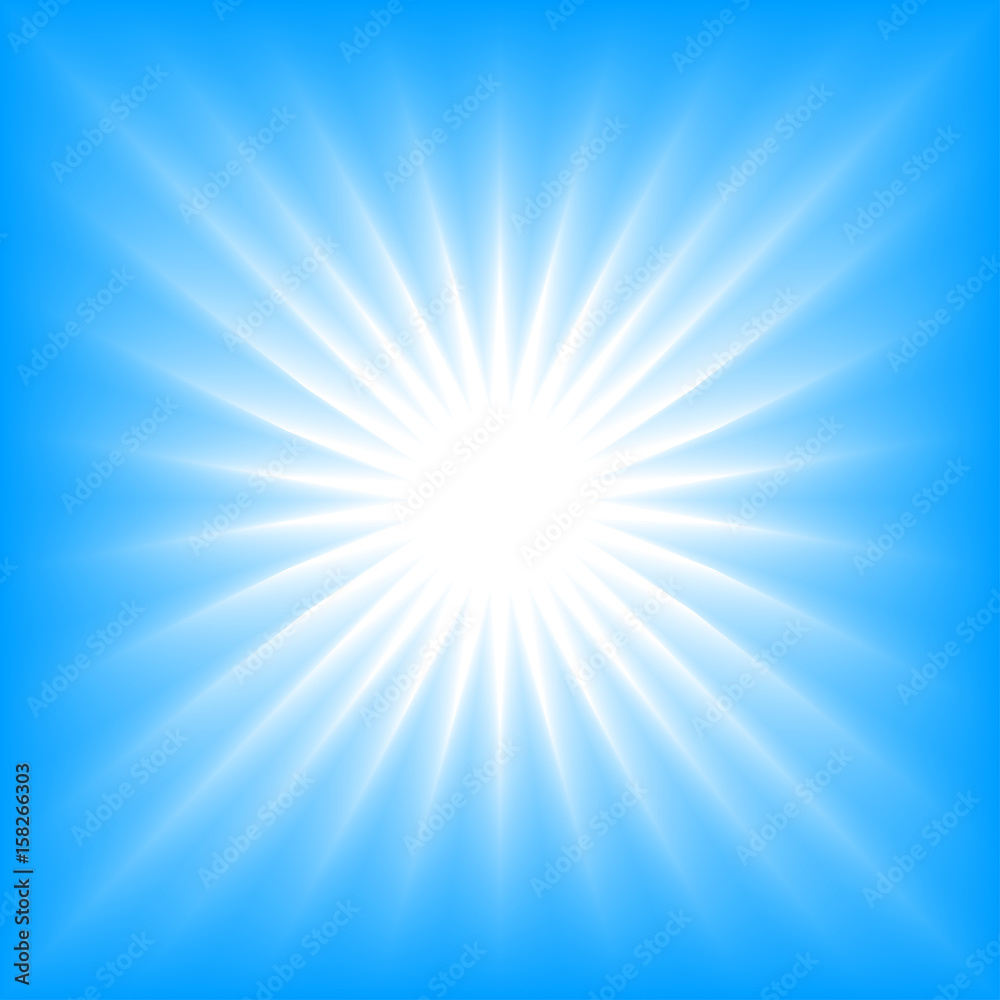 Obraz premium Abstract blue card