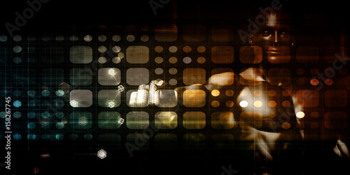 Abstract Technology Background © kentoh