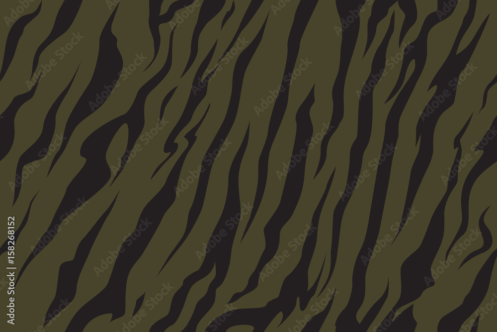 texture military camouflage repeats seamless army green hunting stripe  animal jungle tiger fur texture pattern seamless repeating black print  vector de Stock | Adobe Stock