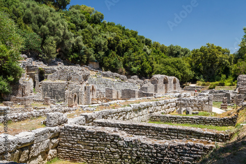 Ruins of the ancient town Butrint (Buthrotum), Albania