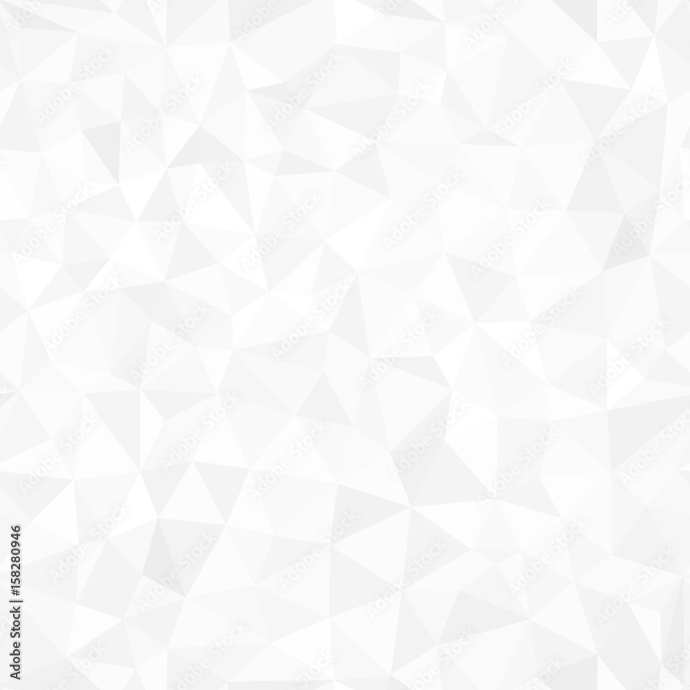 Seamless geometric low poly pattern. Abstract white texture for wallpapers  and background. Stock Vector | Adobe Stock