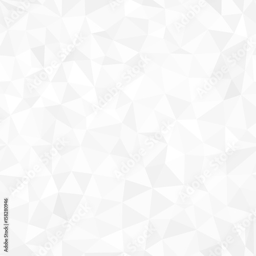 Seamless geometric low poly pattern. Abstract white texture for wallpapers and background.