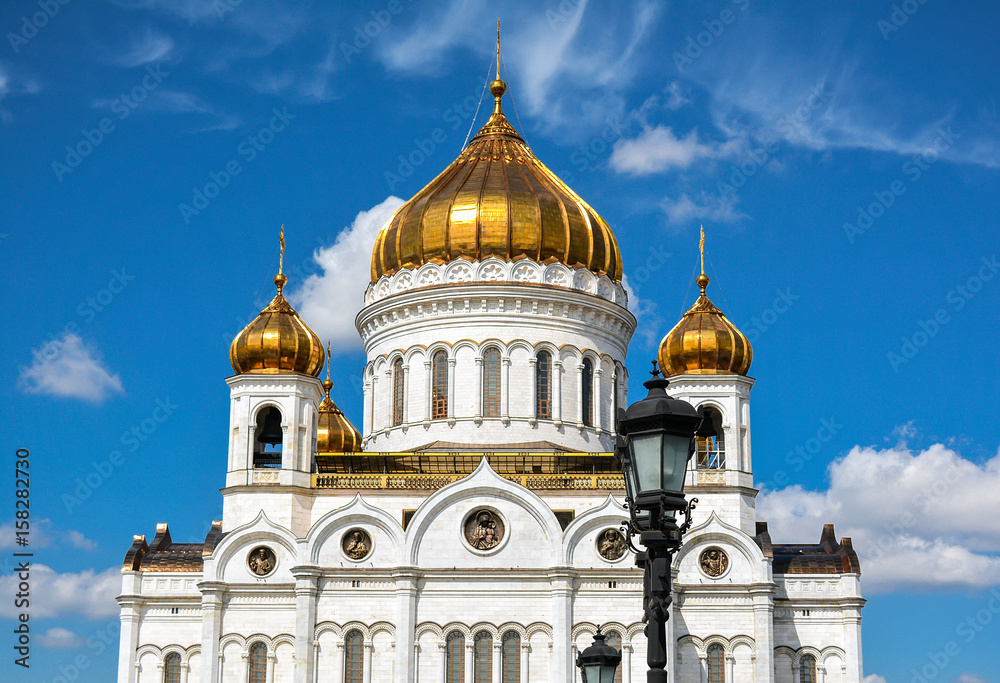 Cathedral of Christ the Savior in Moscow city, Russia