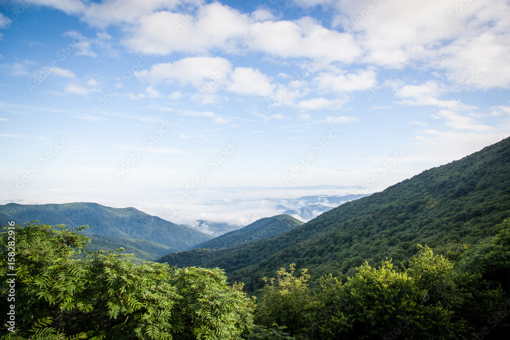 Obraz premium Blue Ridge Parkway
