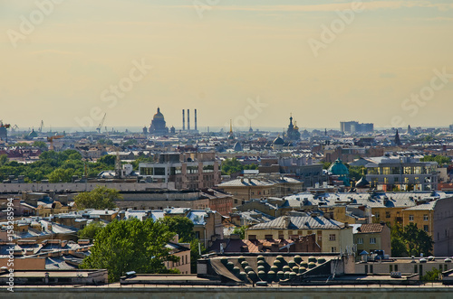 Panoramic view of St. Petersburg 