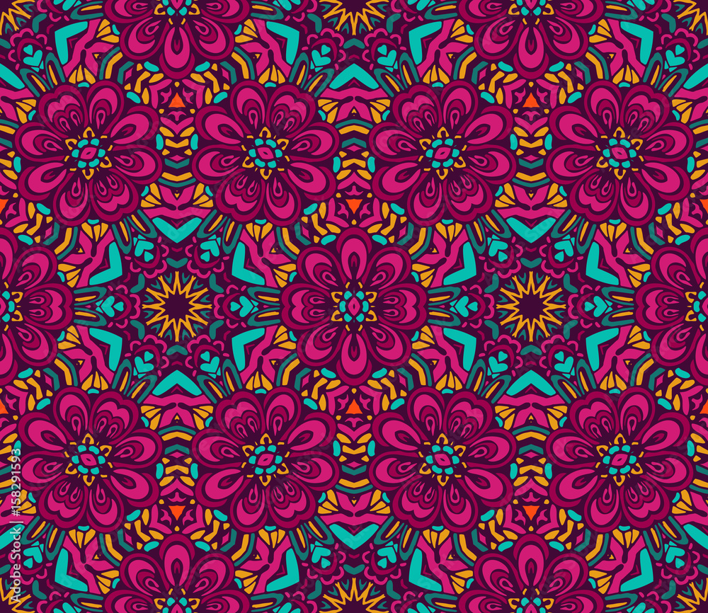 floral fantasy pattern