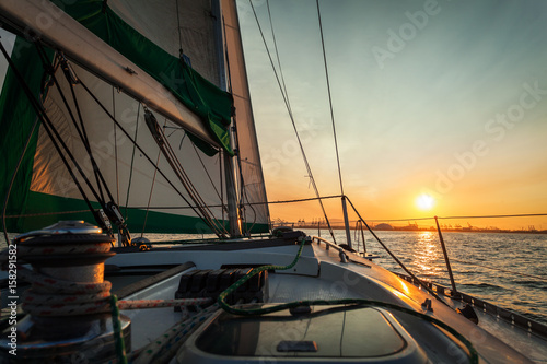 Sunset Sailing © Kevin