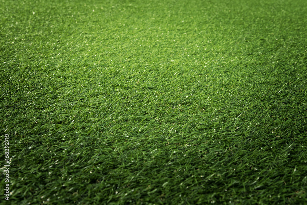artificial green grass texture background