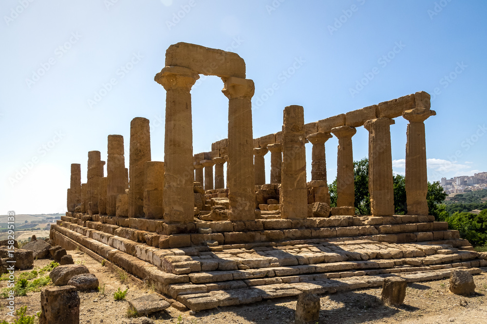 Temple of Juno in the Valley of Temples - Agrigento, Sicily, Italy