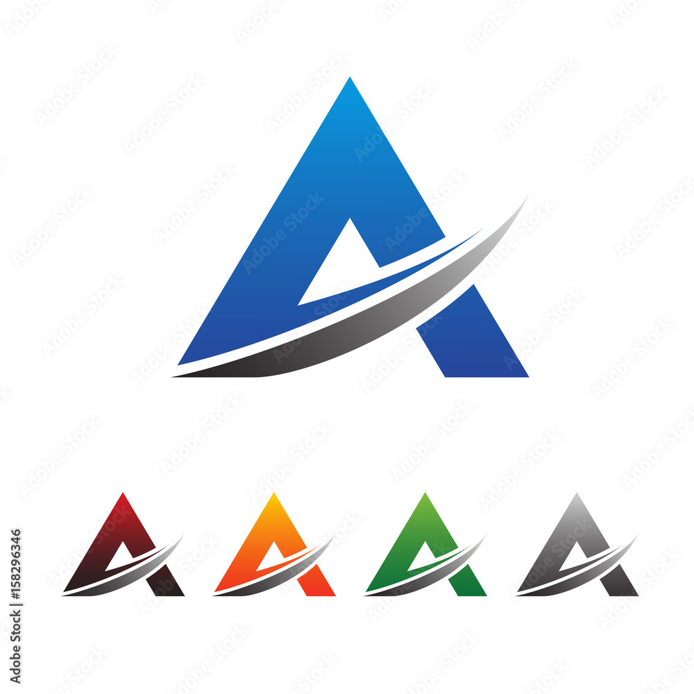 A letter, a logo design A letter, a logo design