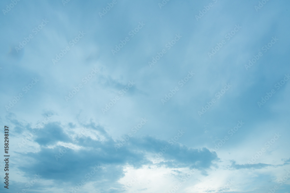 clear blue sky,clouds with background