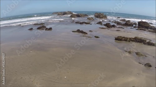 Wallpaper Mural Aerial view of a beach and seaside in Chile Torontodigital.ca