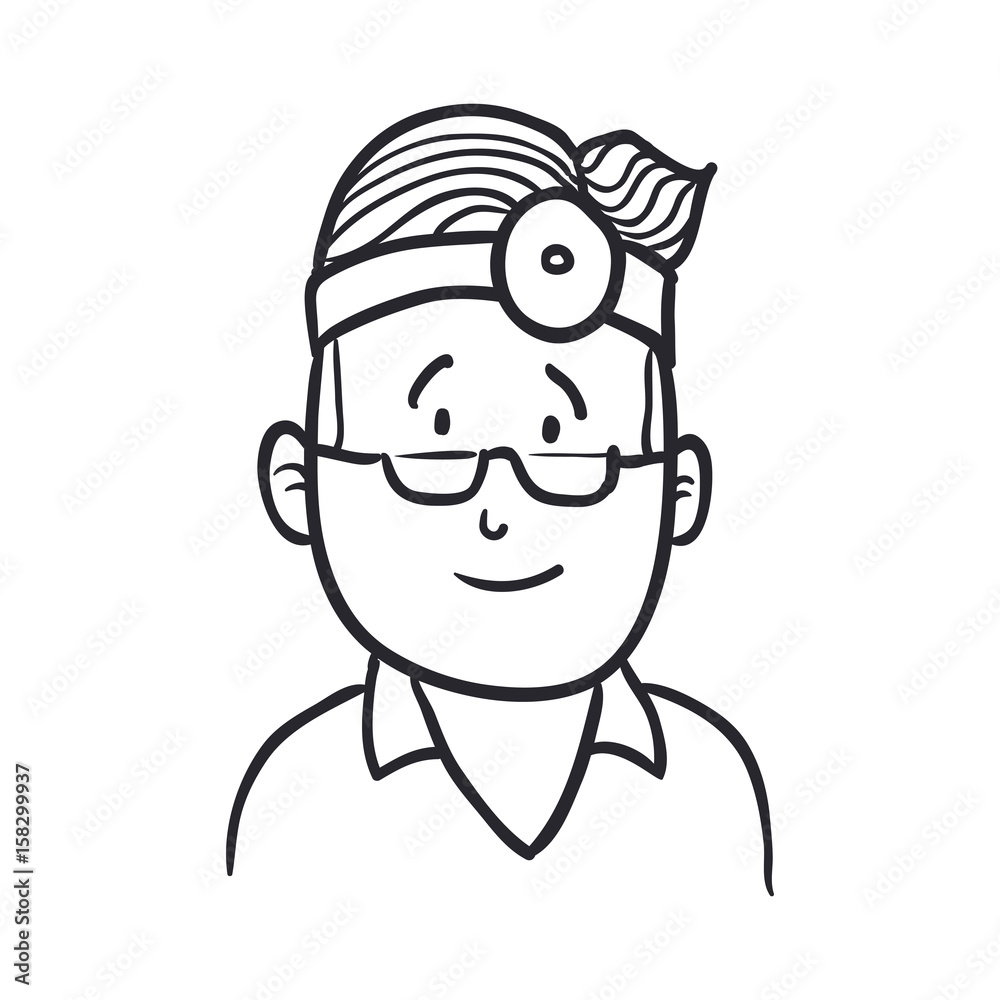 Doctor draw cartoon icon vector illustration graphic design Doctor draw cartoon icon vector illustration graphic design