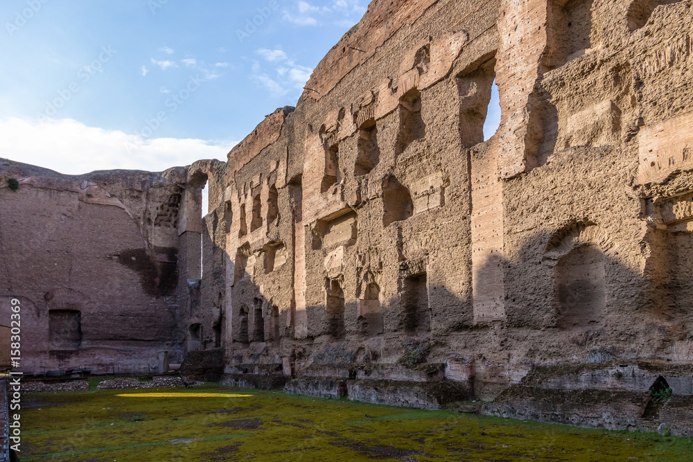 Baths of Caracalla (Termas di Caracalla) ruins - Rome, Italy