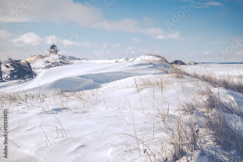 Tableau sur toile winter scene at Covehead, PEI