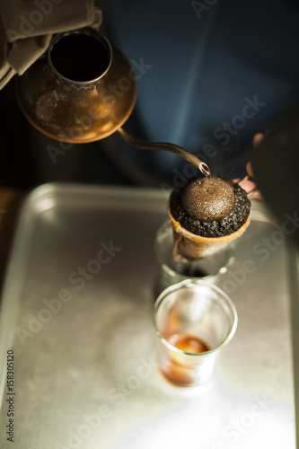 slow drip coffee