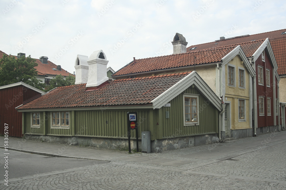 Tripp Trapp Trull 3 små hus som ligger i Kalmar