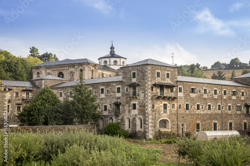 Monastery of St Julian of Samos, Province of Lugo, Galicia, Spain