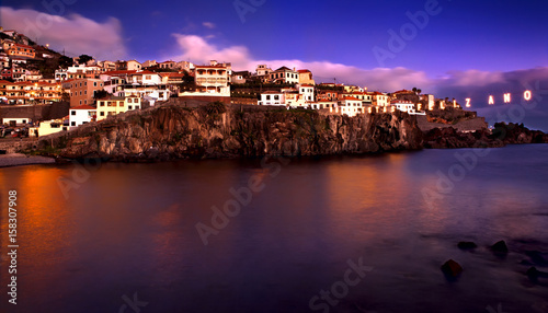 Fototapeta Naklejka Na Ścianę i Meble -  'The blending': In the harbour of Camara del Lobos, Madeira