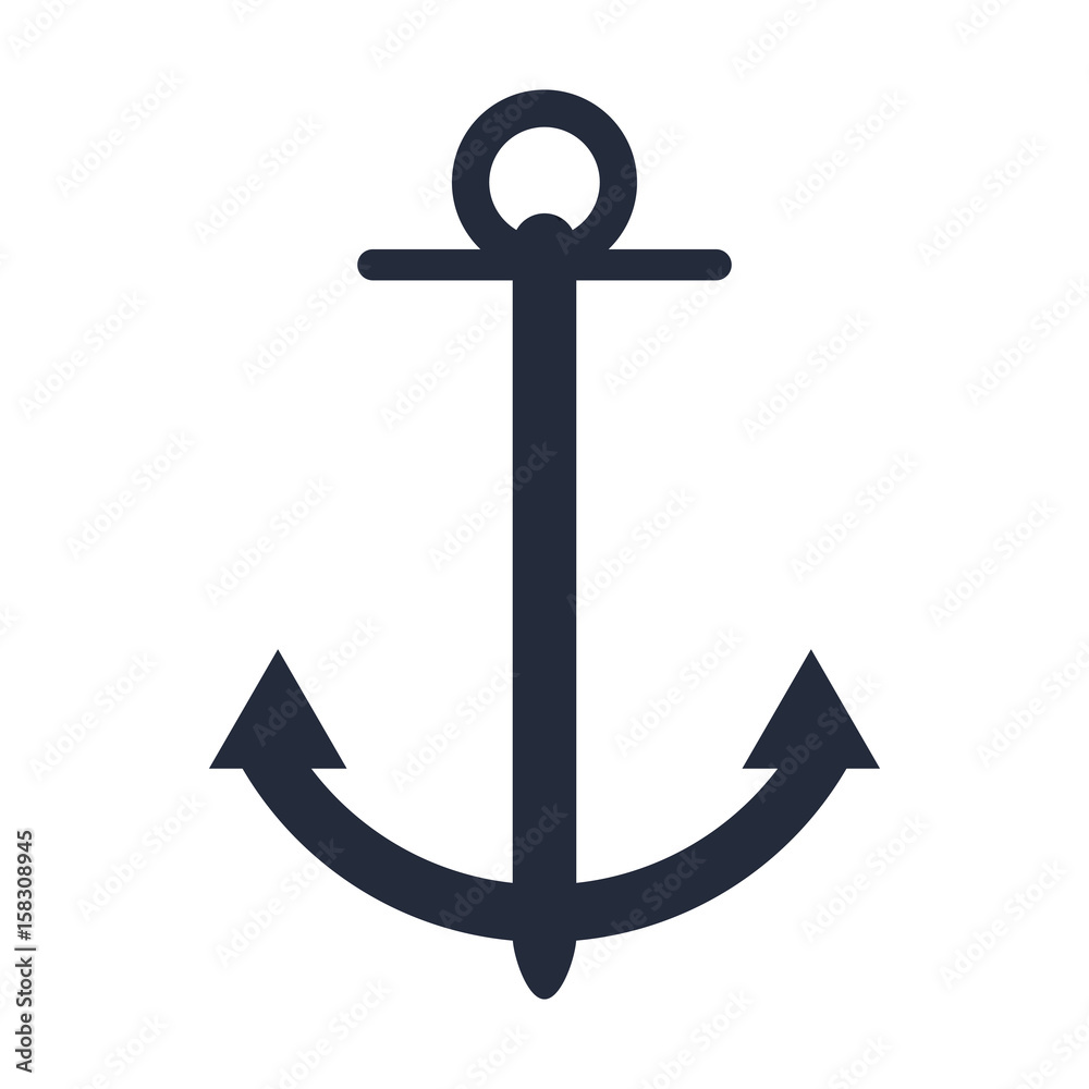 sailing anchor icon image vector illustration design sailing anchor icon image vector illustration design