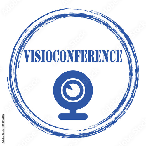 Logo visioconférence.