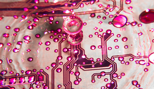 Water Drops Background