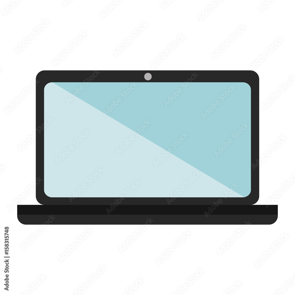 laptop computer icon over white background. colorful design vector illustration laptop computer icon over white background. colorful design vector illustration
