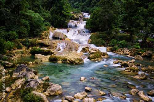 Aliwagwag giant waterfall
