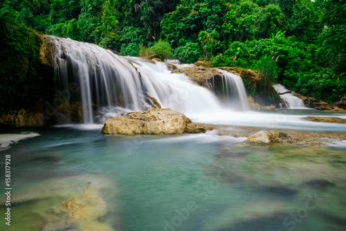 Aliwagwag waterfall in Cateel  Philippines