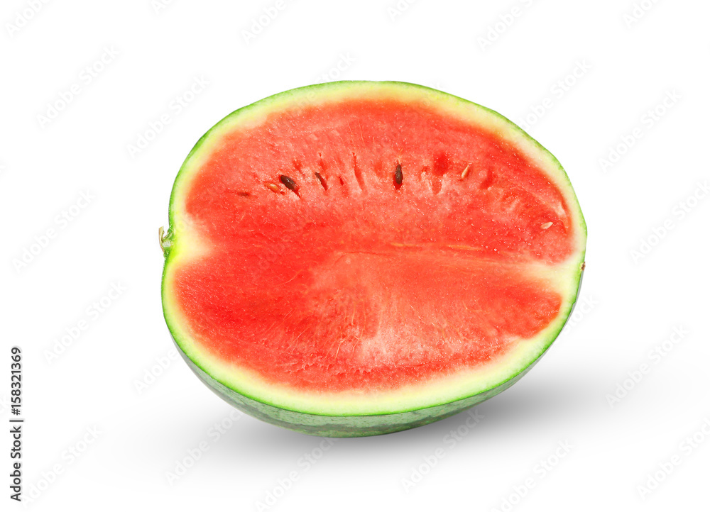 Watermelon slice isolated on white background Watermelon slice isolated on white background