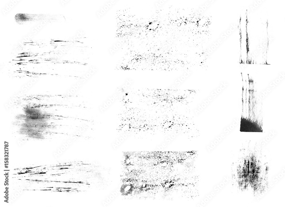 Different strokes brushes. Templates for the designer-7 Different strokes brushes. Templates for the designer-7