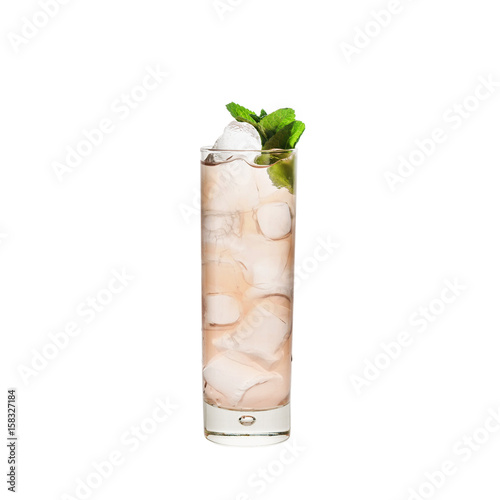 cocktail isolated on the white